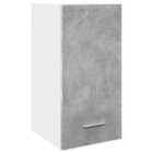 vidaXL Hanging Cabinet Lyon Concrete Grey 30x31x60 cm Engineered Wood
