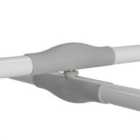 JVL Foldable 3 Tier Drying Rack 28m, White