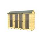 DIY Sheds 10 x 4 Apex Summer House (Full Height Window)