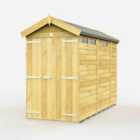 DIY Sheds 4 x 9 Apex Security Shed Double Door