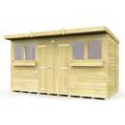 DIY Sheds 12 x 7 Summer Pent Shed