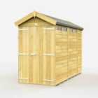 DIY Sheds 4 x 11 Apex Security Shed Double Door