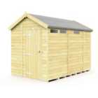 DIY Sheds 6 x 9 Apex Security Shed Double Door