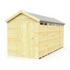 DIY Sheds 7 x 16 Apex Security Shed Double Door