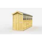 DIY Sheds 4 x 16 Apex Double Door