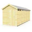 DIY Sheds 6 x 20 Apex Security Shed Double Door