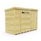 DIY Sheds 11 x 4 Security Pent Shed