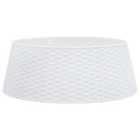 vidaXL Christmas Tree Skirt White 65x23 cm Plastic