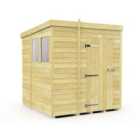 DIY Sheds 7 x 6 Pent Shed