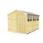 DIY Sheds 8 x 12 Apex Double Door