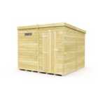 DIY Sheds 7 x 8 Security Pent Shed