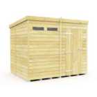 DIY Sheds 8 x 6 Security Pent Shed