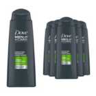 Dove Fortifying Men+Care, Fresh Clean, 2in1 Shampoo+Conditioner, 400ml, 6 Pack