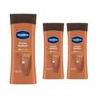 Vaseline Intensive Care Body Lotion Cocoa Radiant for Dry Skin 400ml, 3 Pack