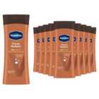 Vaseline Intensive Care Body Lotion Cocoa Radiant for Dry Skin 400ml, 10 Pack