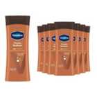 Vaseline Intensive Care Body Lotion Cocoa Radiant for Dry Skin 400ml, 8 Pack