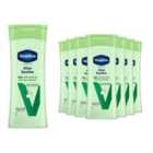 Vaseline Intensive Care Body Lotion Aloe Soothes 48H Light Moisture 400ml, 8 Pack
