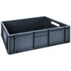 Barton 30Litre Euro Container Grey 600X400X170mm Pack Of 2