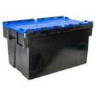 Barton 65L Attlid Container 600X400X365mm Complete With Blue Lid (Pack of 2)