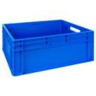 Barton 42 Litre Euro Container 600 X 400 X 220mm Blue
