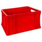 Barton 20 Litre Euro Container 400 X 300 X 220mm Red