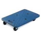Barton Blue Plastic Dolly-600 X 400 X110mm - Cap100Kg