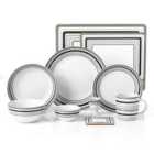 Waterside 56PC Brompton Dining Set