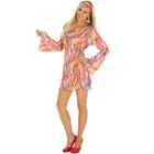 tectake Women's Disco Star Costume, XXL