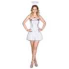 tectake Women's Angel Heaven Costume, XXL