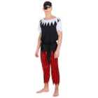 tectake Men's Piratus the Pirate King Costume, L