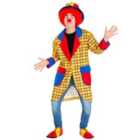 tectake Men's Fridolin the Clown Costume, L