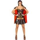 tectake Women's Gladiator Costume, XXL