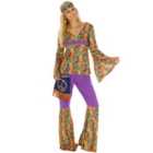 tectake Women's Hippie Costume, S