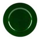 Argon Tableware Metallic Charger Plate - 33Cm - Green