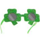 tectake St Patrick's Day shamrock glasses with coloured lenses