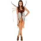 tectake Women's Nymph Nature Spirit Costume, S