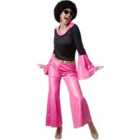 tectake Disco Starlet pinky Costume, S