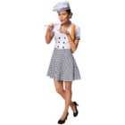 tectake Women's chef costume, S