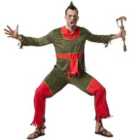 tectake Strong and silent Mohican costume, M