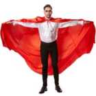 tectake Mystical Cape with Hood, Red