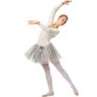 tectake Tutu, Grey, XXL