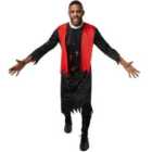 tectake Scary Priest - Halloween fancy dress costume for men, XXL