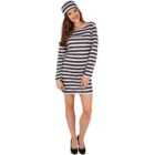 tectake Jail Bird Costume, M