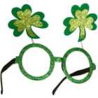 tectake St Patrick's Day shamrock glasses