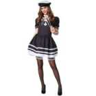 tectake Navy Lady Costume, XXL