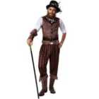 tectake Steampunk Adventurer Costume, XL