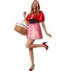 tectake Women's Fancy Dress Costume - Little Red Riding Hood, L