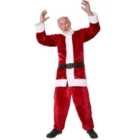 tectake Santa Set, dark red, XXL