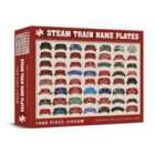 Coach House Partners Steam Train Name Plates 1000 Piece Jigsaw