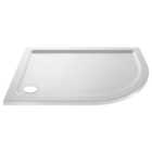 Nuie 40mm Right Hand Offset Quadrant Shower Tray - 900 x 800mm